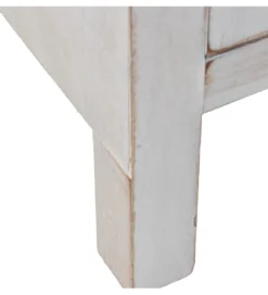 Komoda DECAPE 80 cm przecierana biel*Exclusivas Clearance