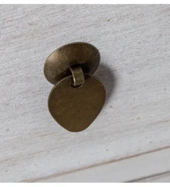 Komoda DECAPE 100 cm przecierana biel*Exclusivas Clearance