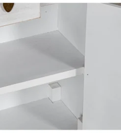 Komoda DECAPE 100 cm przecierana biel*Exclusivas Clearance
