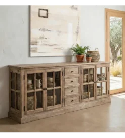 Komoda DEPINO 220 cm drewno sosny*Zona-Design Outlet