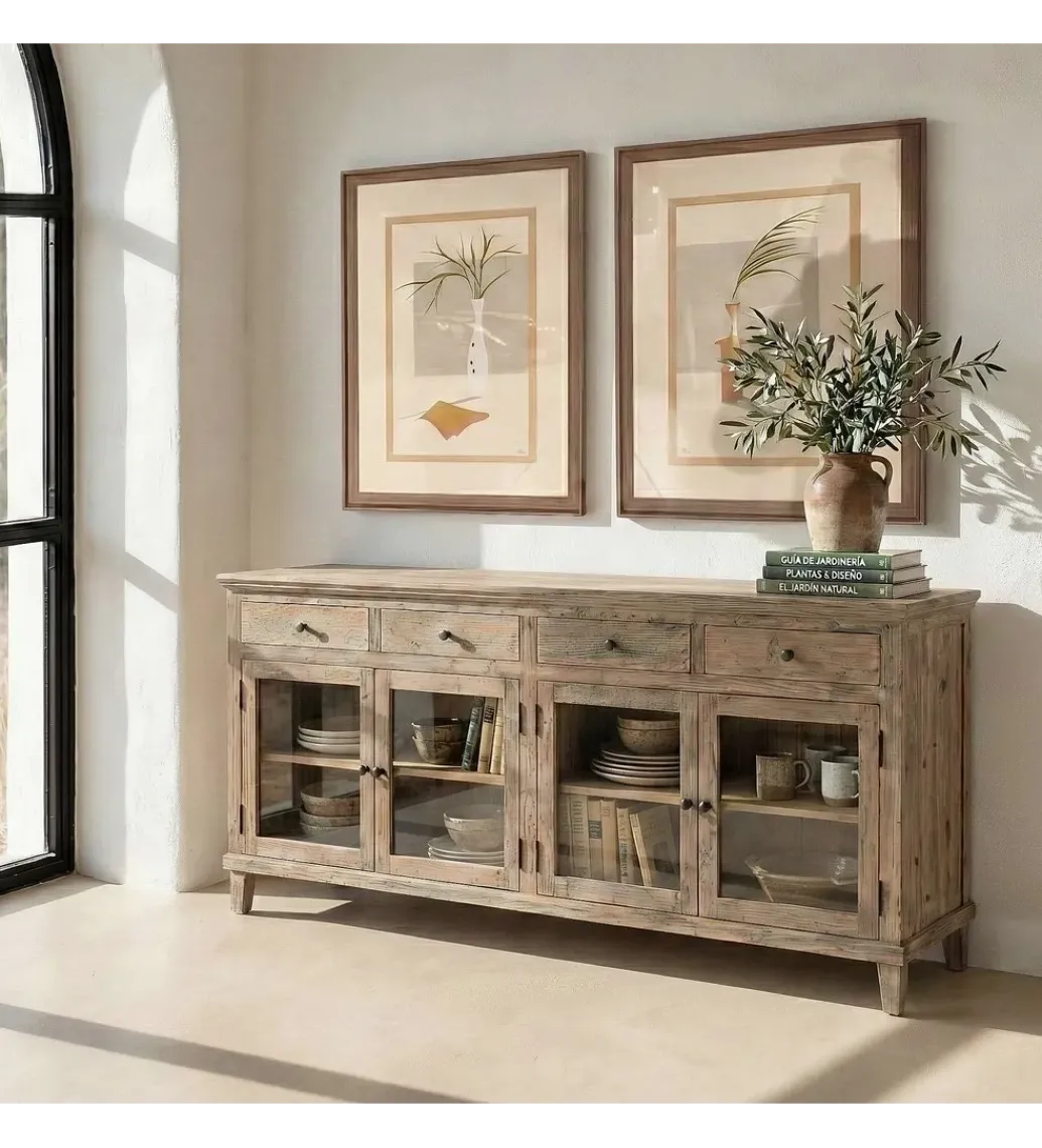 Komoda DEPINO 200 cm drewno sosny*Zona-Design Outlet