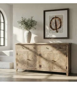 Komoda DEPINO 180 cm drewno sosny*Zona-Design