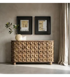 Komoda DERACENO 147 cm drewno mango*Zona-Design Outlet
