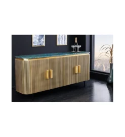 Komoda DIAMENTE 160 cm złota*Invicta Interior - przedsprzedaż Clearance