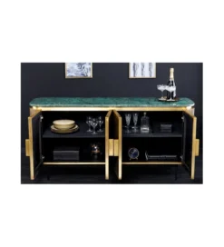 Komoda DIAMENTE 160 cm złota*Invicta Interior - przedsprzedaż Clearance