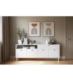 Komoda DULLUM 200 cm biały*ELTAP Online