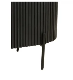 Komoda DUMOSI 140 cm czarna*L&L New