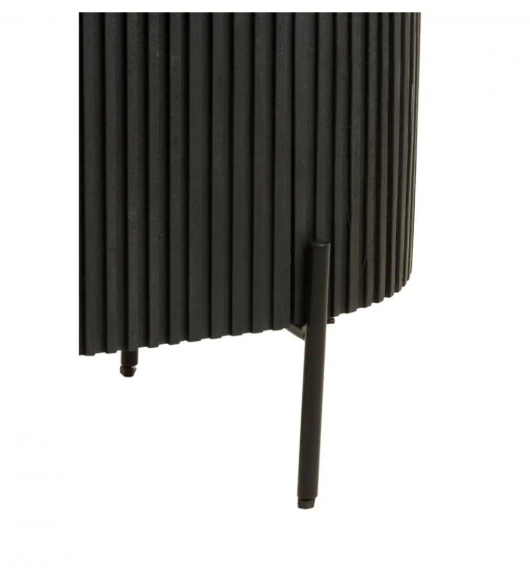 Komoda DUMOSI 140 cm czarna*L&L New