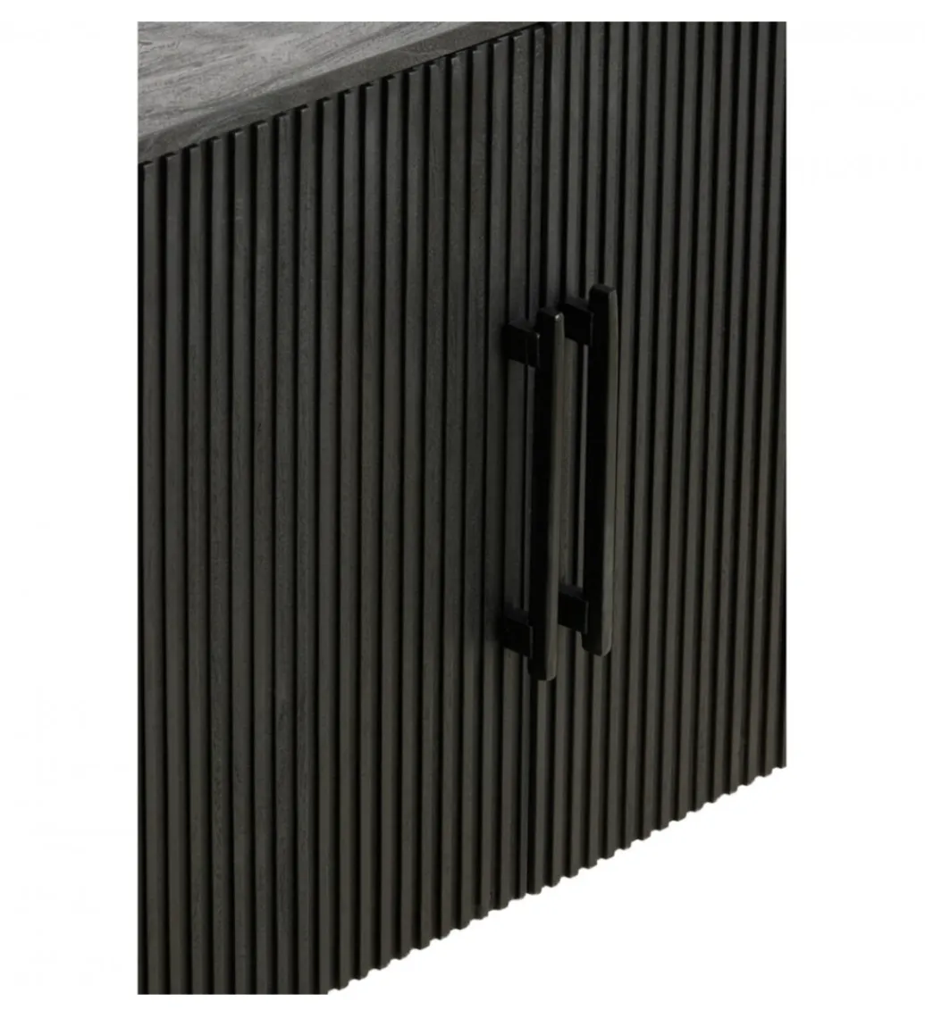 Komoda DUMOSI 140 cm czarna*L&L New