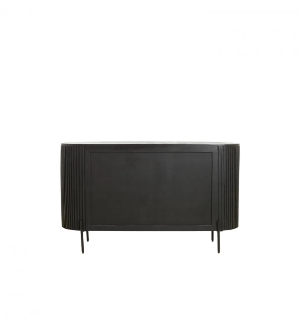 Komoda DUMOSI 140 cm czarna*L&L New