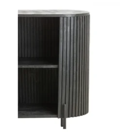 Komoda DUMOSI 100 cm czarna*L&L Online