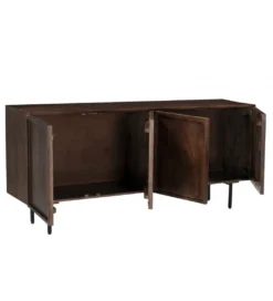 Komoda ELANI 180 cm drewno mango brązowa*LF-Design Discount