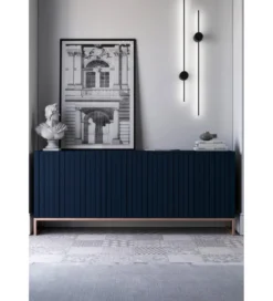 Komoda ELPIS 168 cm granatowa*Polski Design ML Discount