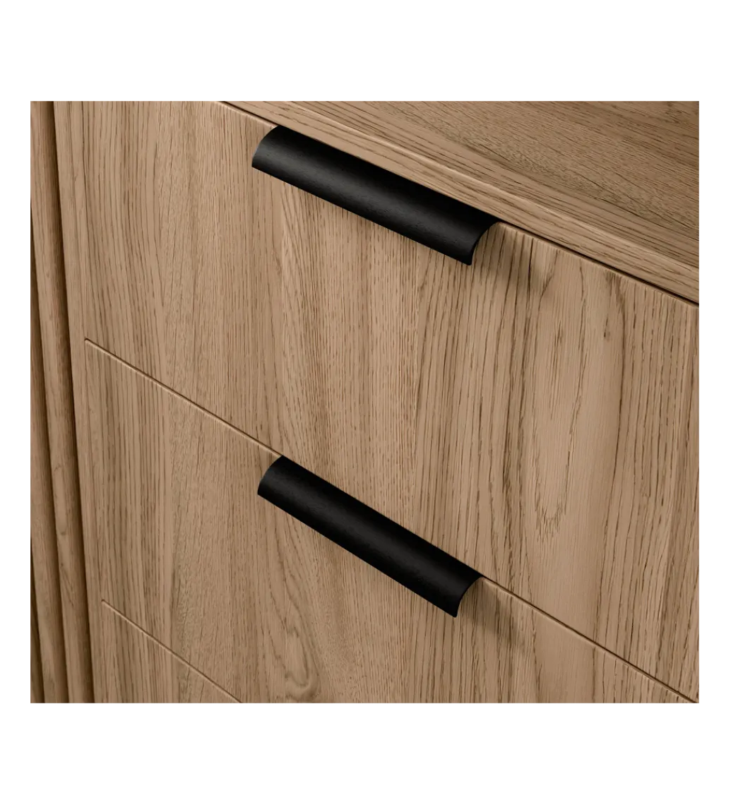 Komoda ENTSIAN 150 cm w optyce dąb artisan*ELTAP Discount
