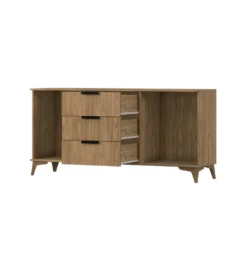 Komoda ENTSIAN 150 cm w optyce dąb artisan*ELTAP Discount