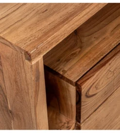 Komoda ESTARNA 90 cm drewno akacja*Exclusivas Online