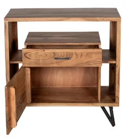 Komoda ESTARNA 90 cm drewno akacja*Exclusivas Online