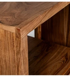 Komoda ESTARNA 150 x 72 cm drewno akacja*Exclusivas Discount