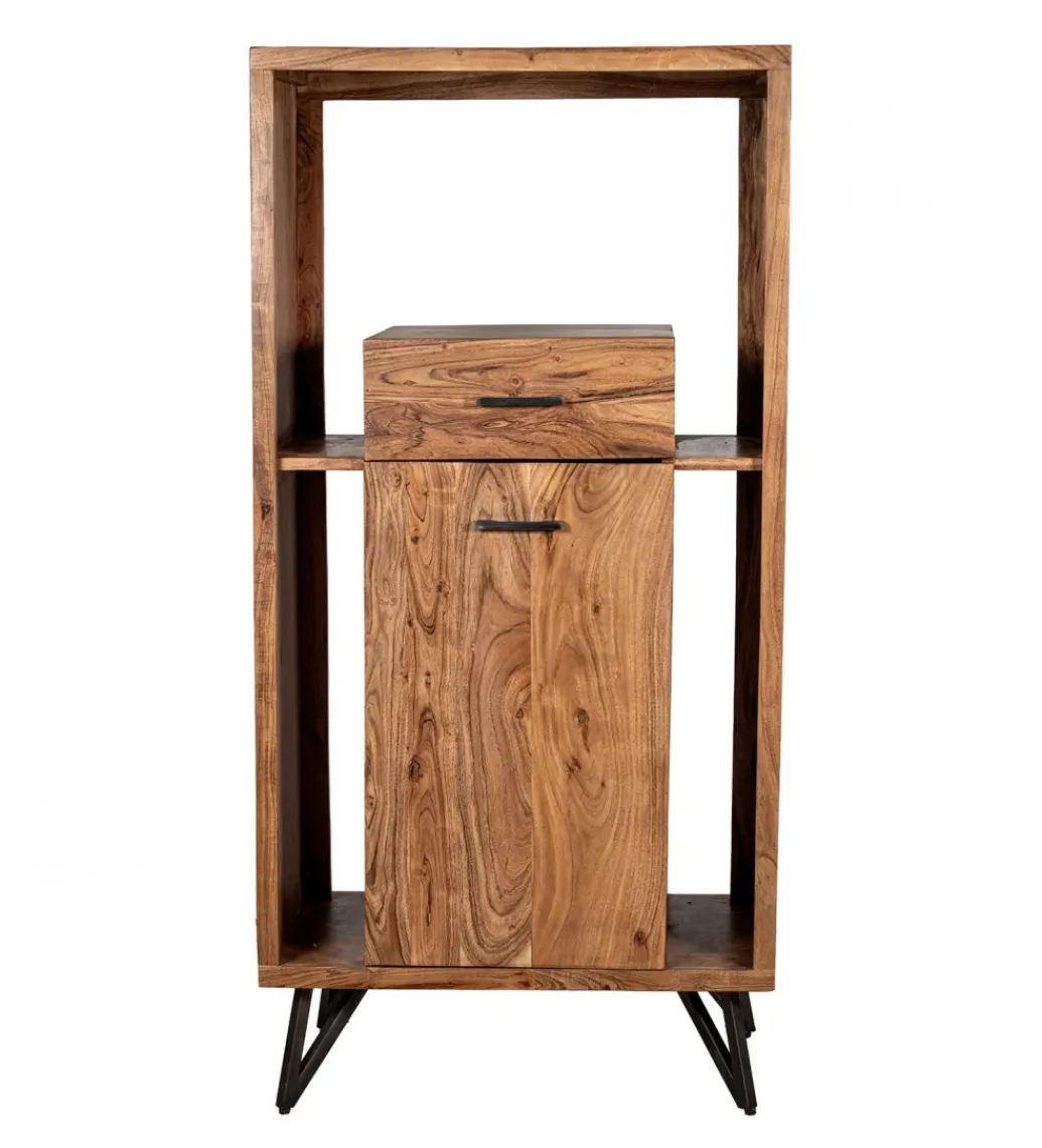 Komoda ESTARNA 150 x 72 cm drewno akacja*Exclusivas Discount