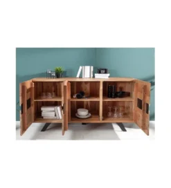 Komoda EUFRAT Amazonas 150 cm drewno akacja*Invicta Interior - przedsprzedaż Discount