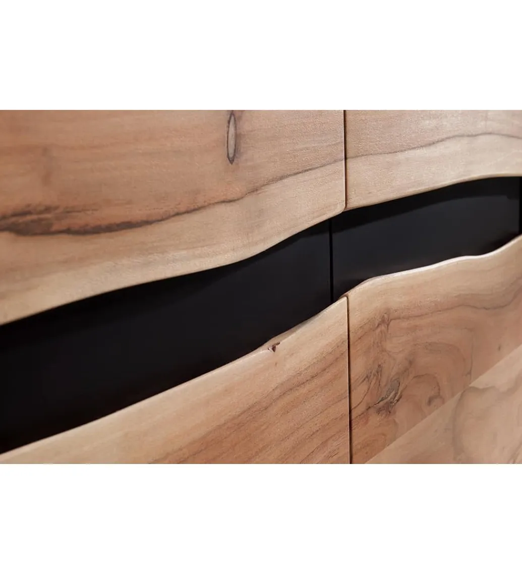 Komoda EUFRAT Amazonas 150 cm drewno akacja*Invicta Interior - przedsprzedaż Discount