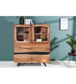 Komoda EUFRAT Amazonas 140 cm drewno akacja*Invicta Interior