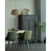 Komoda EVA 150 cm drewno sosna czarna*WOOOD Outlet