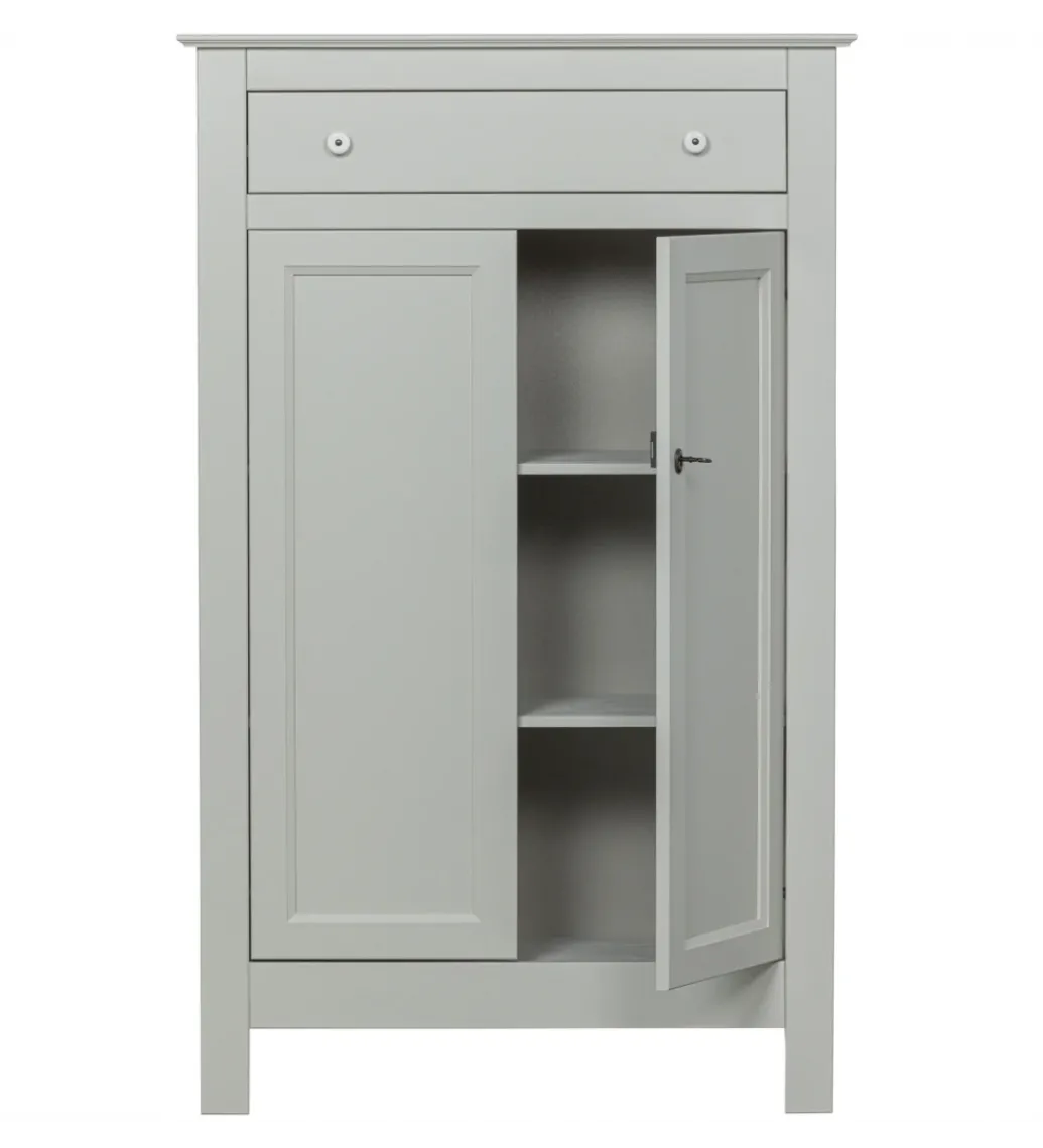Komoda EVA 150 cm drewno sosna mist*WOOOD