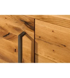 Komoda FACTORY Thor 200 cm drewno dziki dąb*Invicta Interior Outlet