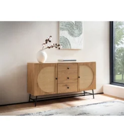 Komoda FONTA 140 cm w optyce dębu*WOHNLING, GERMANY Discount