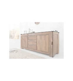 Komoda FORCE Giant 175 cm drewno Sheesham*Invicta Interior - przedsprzedaż New
