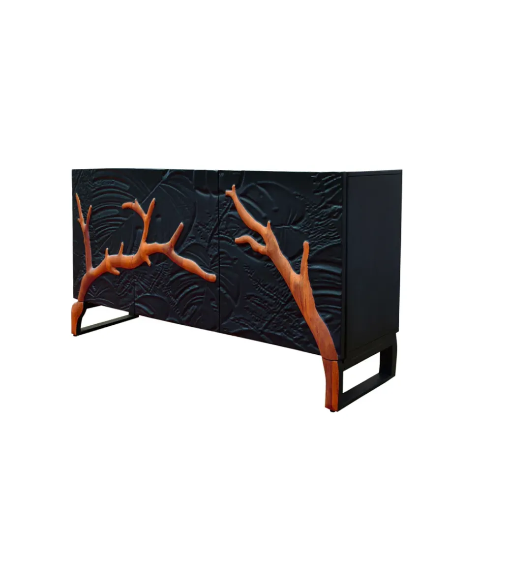 Komoda FOREST 160 cm 3D drewno mango*Invicta Interior Clearance