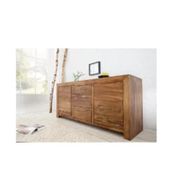 Komoda FOREST Lagos 135 cm drewno Sheesham*Invicta Interior Best