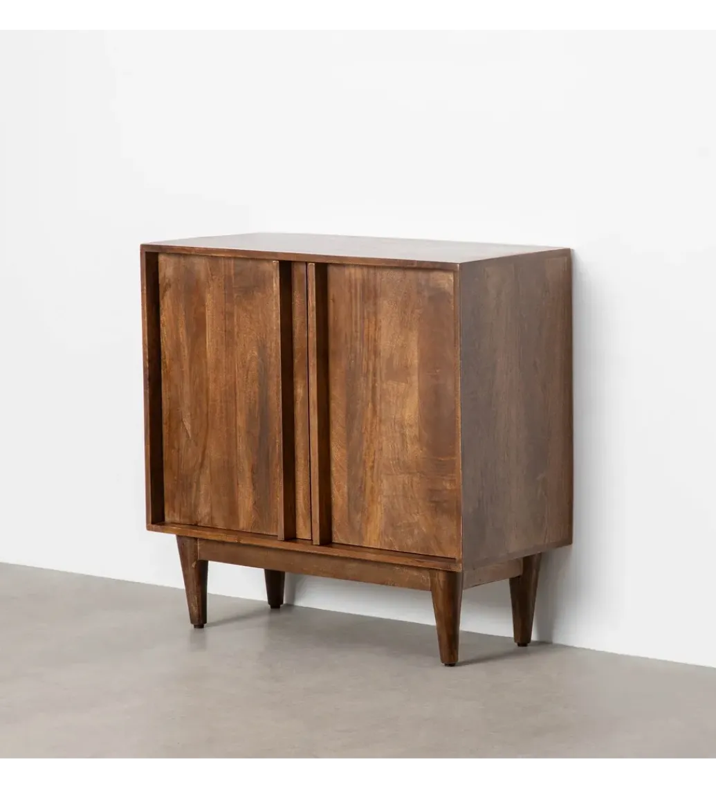 Komoda GARREL 90 cm drewno mango brązowa*Zona-Design Hot