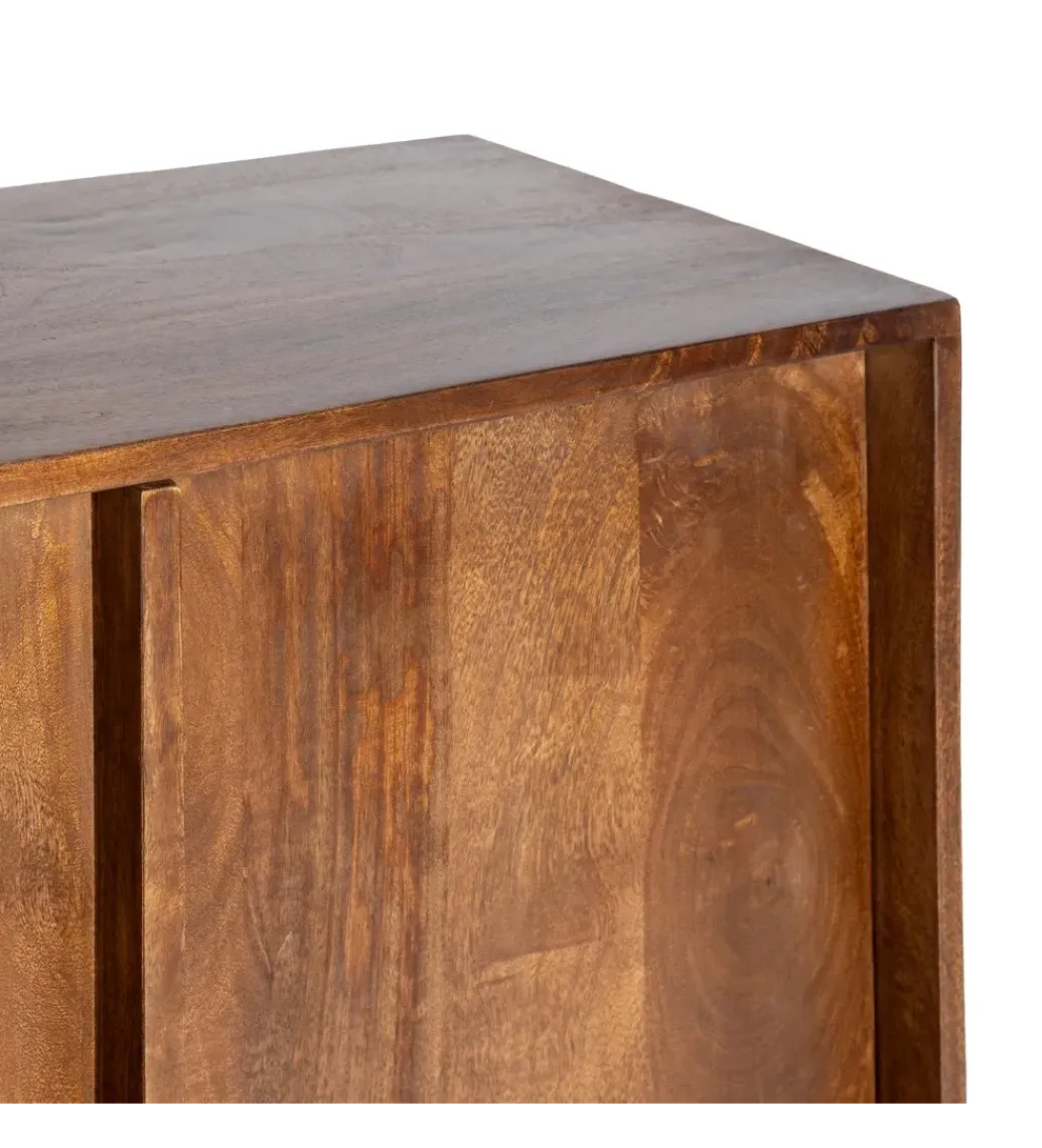 Komoda GARREL 90 cm drewno mango brązowa*Zona-Design Hot