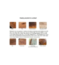 Komoda GATSBY 170 cm drewno mango blat biały marmur*Invicta Interior Online