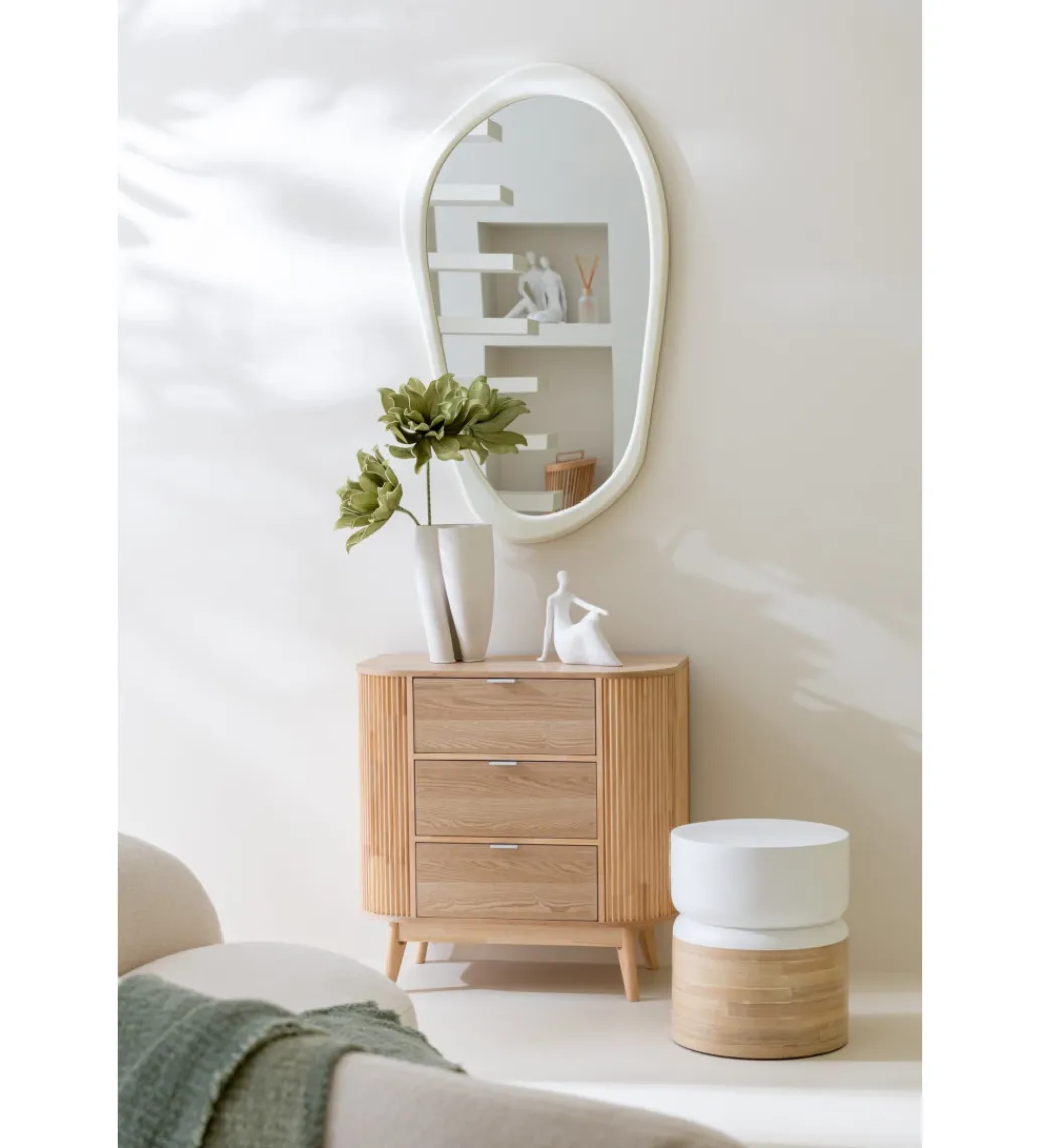 Komoda GEZA 80 cm naturalna*J-Line Outlet
