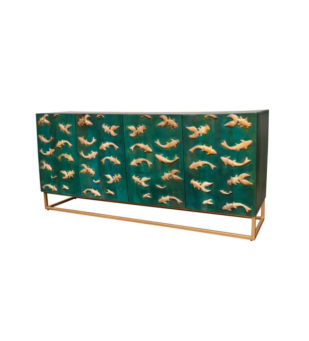 Komoda GIULIO 180 x 80 cm naturalna*Invicta Interior Sale