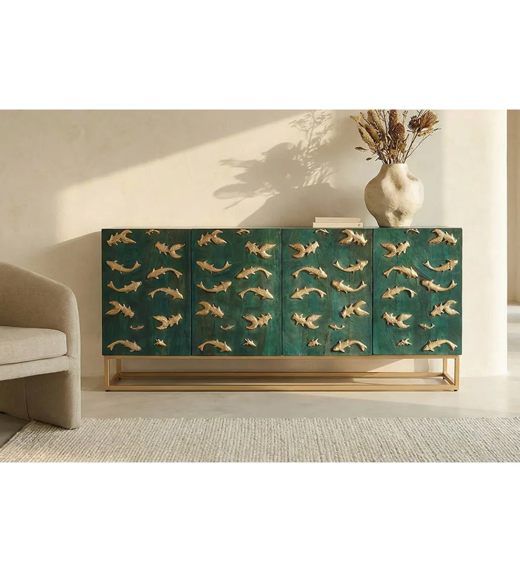 Komoda GIULIO 180 x 80 cm naturalna*Invicta Interior Sale