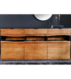 Komoda GRAND ACACIA 180 cm drewno akcja LED*Invicta Interior New