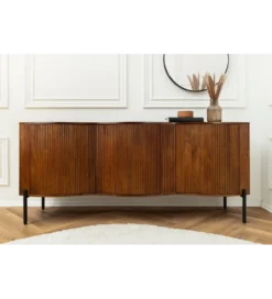 Komoda GRANDEUR 180 cm drewno mango brązowa*Invicta Interior - przedsprzedaż New