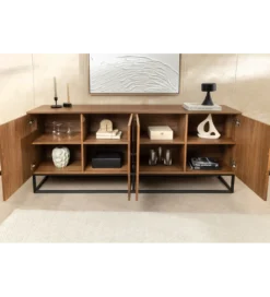 Komoda GRANDEZZA 180 cm kolor drewna orzecha*Invicta Interior - przedsprzedaż Best