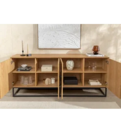Komoda GRANDEZZA 180 cm kolor drewna dębu*Invicta Interior Sale