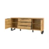 Komoda Halle 200 cm w optyce dąb wotan*Helvetia