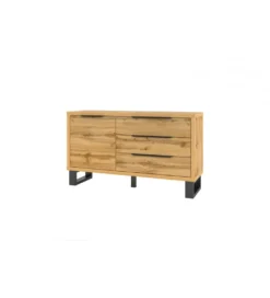 Komoda Halle 144 cm w optyce dąb wotan*Helvetia Clearance