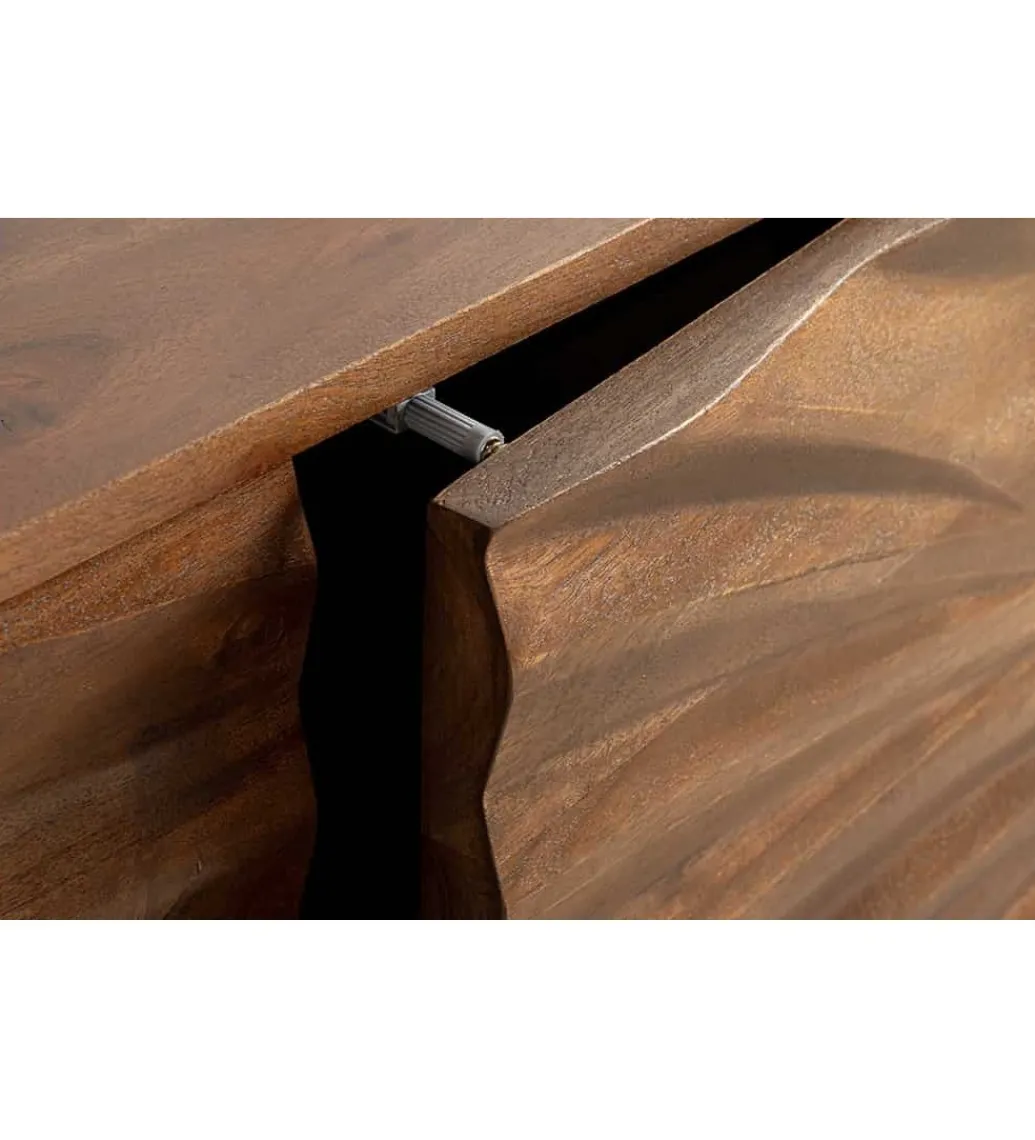 Komoda HERRA 175 cm drewno akacja brąz*Invicta Interior Discount