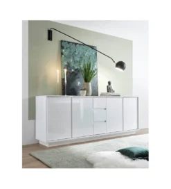 Komoda ICEE 210 cm biała*MCA Linia Włoska Online