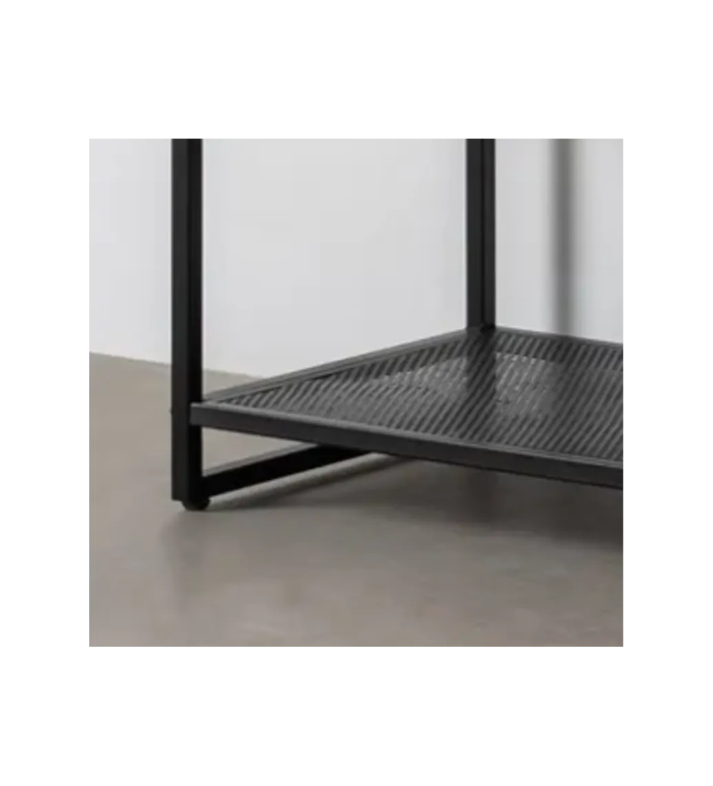 Komoda INDUSTRIAL 100 cm naturalny czarny*Zona-Design Sale
