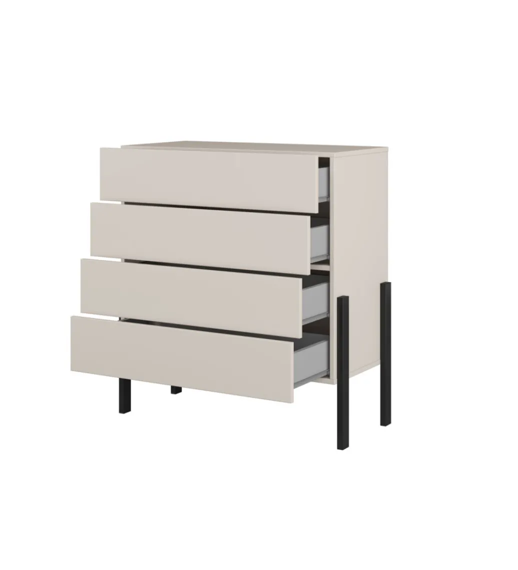 Komoda JUKON 84 cm kaszmir*Helvetia Sale