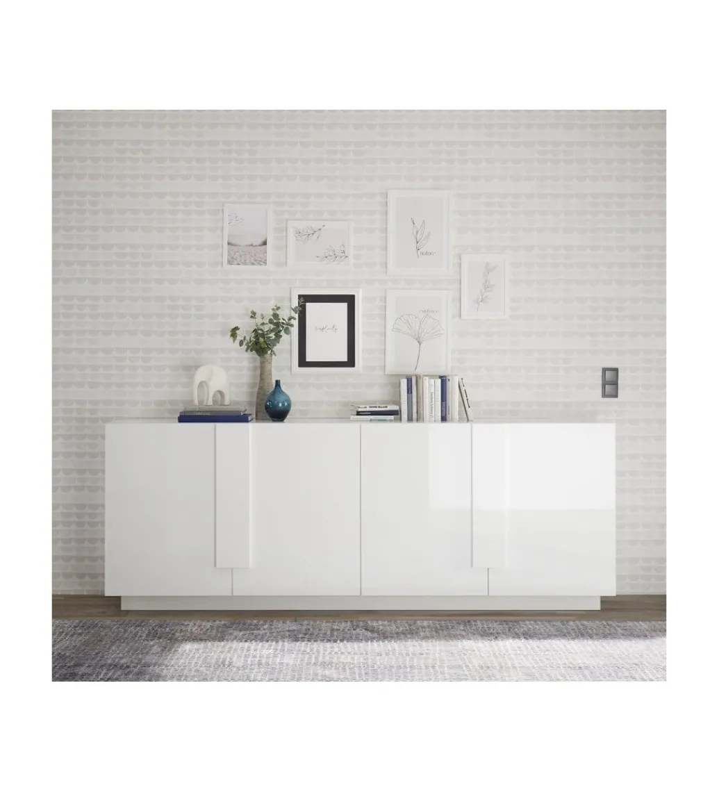 Komoda JUPITER 241 cm biała*MCA Linia Włoska Discount